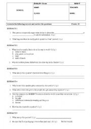 English Worksheet: It annoys me!