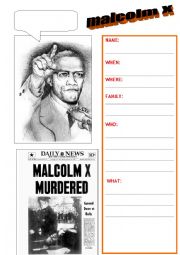 malcolm X BIO