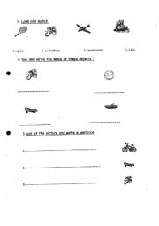 English Worksheet: Happy Street Unit 5 Worksheet