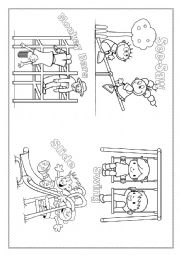 English Worksheet: Playground