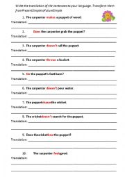 English Worksheet: Future Simple 