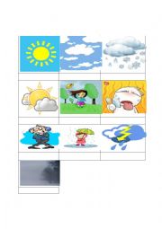 English Worksheet: Weather 