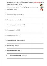 English Worksheet: to be going to worksheet