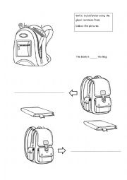 Preposition: In, on, under for elementary students