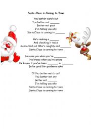 Santa Claus is coming to town - Christmas Song
