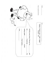 English Worksheet: Describing