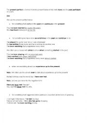 English Worksheet: PRESENT PERFECT VS PAST SIMPLE