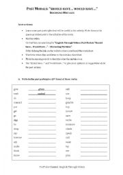 English Worksheet: 