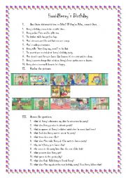 Horrid henry. Activities to the episode named Henrys birthday