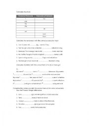 English Worksheet: Some, any present simple