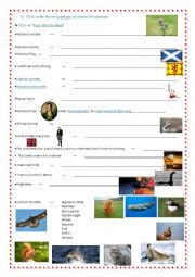 Webquest - Scotland part 3