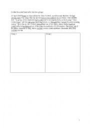 English Worksheet: simple past vs past perfect in context of extreme sports
