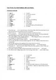 English Worksheet: reading