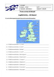 English Worksheet: Weather Forecast