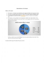 English Worksheet: Introduction to Pie charts