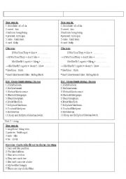 English Worksheet: Family and Friends 2 lesson plan