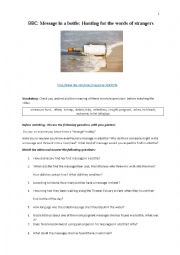 English Worksheet: Video and comprehension questions- practice of 
