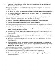 English Worksheet: Sport stars