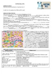 English Worksheet: Notting Hill Movie Complete Worksheet on the whole film