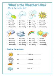 The weather for kids