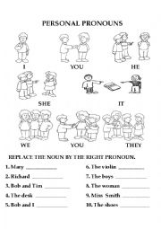 Personal Pronouns