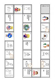 English Worksheet: Boardgame presentations