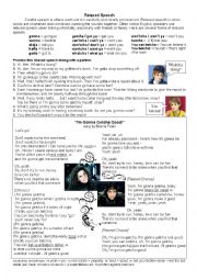 English Worksheet: Shania getcha