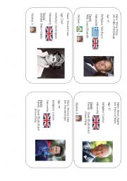 Royal Family ID cards