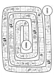 English Worksheet: Do you like? Board game