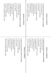 Environment lexical activity