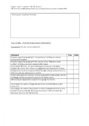 English Worksheet: TED Talk Ekstrm - The Moral bias behind your search results