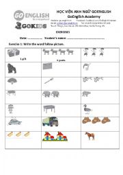 English Worksheet: Family & friends starter 