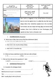 English Worksheet: An English Test 