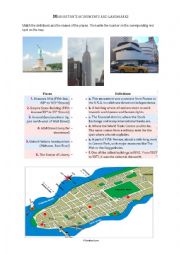 Manhattan landmarks 