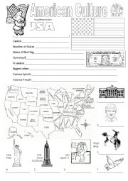 English Worksheet: USA culture