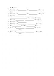 English Worksheet: sentence making 