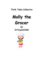 English Worksheet: Think Tales 28 ( Molly the Grocer)