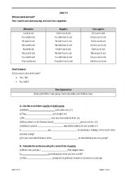 English Worksheet: Used to