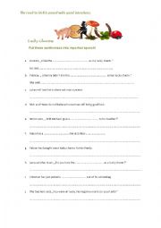 English Worksheet: Reported Speech