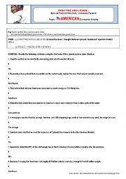 Passive  - Special Structure  - American Consumer Society