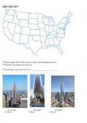 English Worksheet: New York City