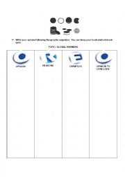 English Worksheet: Global Warming