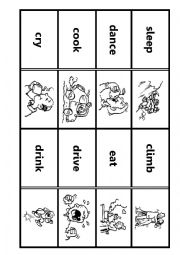 Action Verbs - Domino