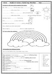 English Worksheet: Module III/ Section 3: Third Hour