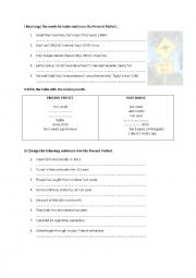 English Worksheet: Tenses Revision