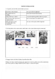 English Worksheet: sydney opera house