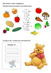 English Worksheet: Help Winnie the Pooh