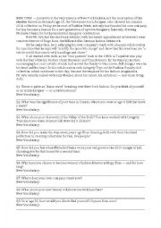 English Worksheet: Jason Wu