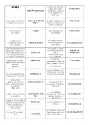 English Worksheet: Business english domino 