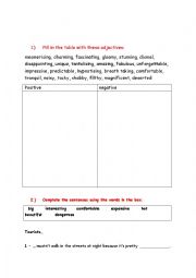 English Worksheet: Effective vocabulary